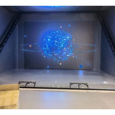 虚拟幻影成像裸眼3D 虚拟反射透明立体悬浮空中成像专业定制